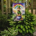 thumbnail image 2 of Lakeland Terrier St Patrick's Day Garden Flag 11.25 in x 15.5 in, 2 of 5