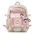 thumbnail image 1 of Kuromi-mochila de moda Y2k para niña, bolso de hombro de gran capacidad Harajuku, bolsos escolares para estudiantes, bolso de dibujos animados Sanrio Cinnamoroll xuanjing unisex, 1 of 2