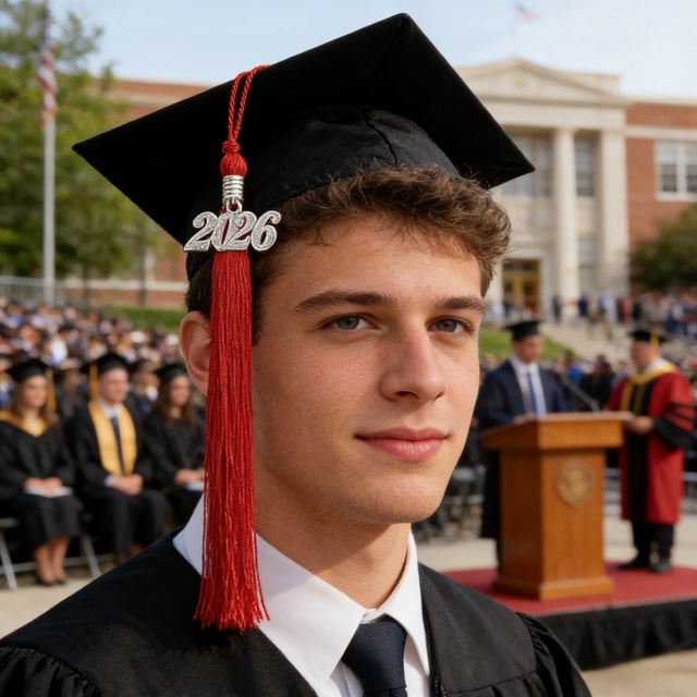 BotaniNest Graduation Tassel Keepsake With Elegant Charm For Cap And Commencement Celebration
