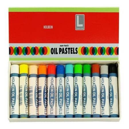 HOLBEIN ARTISTS COLORS 1246L12 ACADEMIC OIL PASTELS SET OF