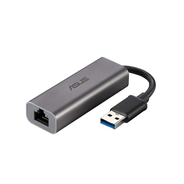 Adaptador USB Ethernet ASUS USB-C2500 2.5G para Mac OS, Windows