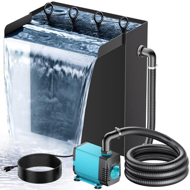 Kit de bomba POPOSOAP Waterfall, 34 cm x 30 cm, 40 W, 660 GPH