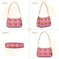 thumbnail image 7 of FORMRS Womens Shoulder Bag with Chain Strap Clutch Purse Cute Tote Handbag, Pink Doughnuts, 7 of 7