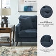 thumbnail image 4 of Signature Design by Ashley Bixler Navy Loveseat, 4 of 12