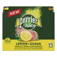 thumbnail image 4 of PERRIER & JUICE Lemon & Guava Sparkling Beverage – 6x330 mL Can, 4 of 8
