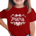 thumbnail image 3 of SROBPTY Teen Girls Summer Short Sleeve Tops Print Breathable Crew Neck Tee Shirts for Daily Wear 3-15 Years, 3 of 5