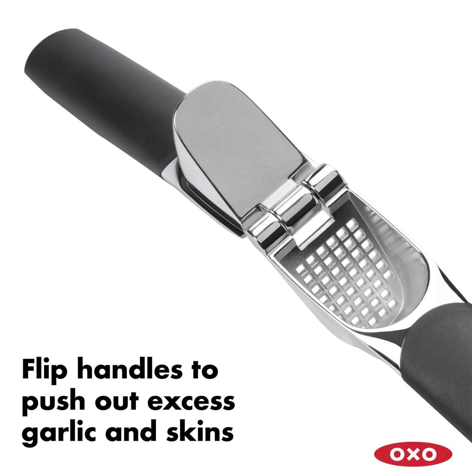 OXO Good Grips 4pc Kitchen Essentials Set 4 Piece Wisk Garlic Press Tongs  Peeler 719812040752
