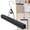 Black, variant on Clearance White Solid Wood Pants Hanger with Clips - Non-Slip Trouser Clamp Hanger for Skirts and Pants