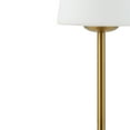 thumbnail image 2 of JONATHAN Y Carson 12.75" Modern Minimalist Iron Rechargeable Integrated Portable LED Table Lamp, Brass Gold/White, JYL7110C, 2 of 6