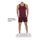 thumbnail image 3 of Playera John Leopard Running Tank Leopard Training Gimnasio, 3 of 8