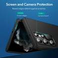 thumbnail image 3 of ESR Metal Kickstand Case Compatible with Samsung Galaxy S22 (6.2-Inch) (2022) [Reinforced Drop Protection] [Portrait and Landscape Stand], BLACK, 3 of 8