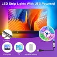 thumbnail image 3 of Tiras de Luces LED de 5 M con Control Remoto de 44 Teclas, Tira de Luces LED RGB Flexible para el Hogar, Navidad y Fiestas., 3 of 5