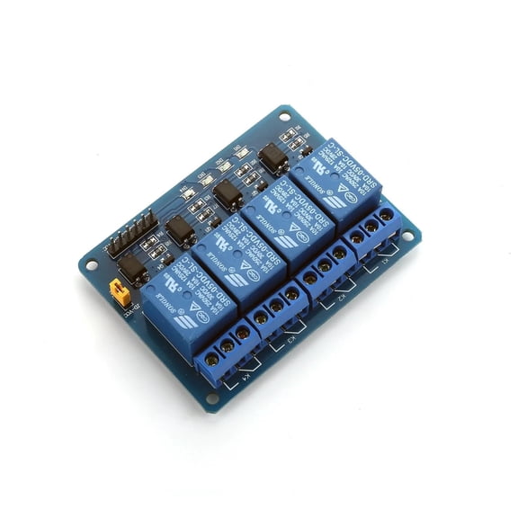 250V/10A 4 Channel SPDT Power Relay Module 5V Control forArduino