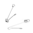 thumbnail image 3 of Parrots Leg Buckle, Parrots Foot Buckle, Durable Parrots Foot  2Pcs Stainless Steel Parrots Leg  Bird Parrots Parrots Foot  For Pet, 3 of 8