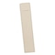 thumbnail image 1 of Funda para bolígrafo Salvador con banda elástica estuche para lápices hecho a mano Beige, 1 of 9