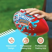 Sunlite Sports Waterproof Football for Lawn Backyard Pool Beach Lake Park Water Toy, Outdoor Play, for Kids Children Teens Adults, Family Fun