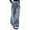G-Light Blue, variant on Women's Baggy Jeans High Waist Barrel Jeans Y2K Vintage Wide Leg Fit Jeans 90s Boyfriend Streetwear Denim Pants