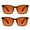 Gaming_Uptown (2 Black), variant on LifeArt 2 pack Gaming Glasses, Stylish Oval Frame Blue Light Blocking Glasses for Women/Men(Drama Blue)
