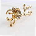 thumbnail image 4 of unbranded 1Ud Para Servilletas Dorado Con Floral Para Eventos Y Celebraciones, 4 of 7