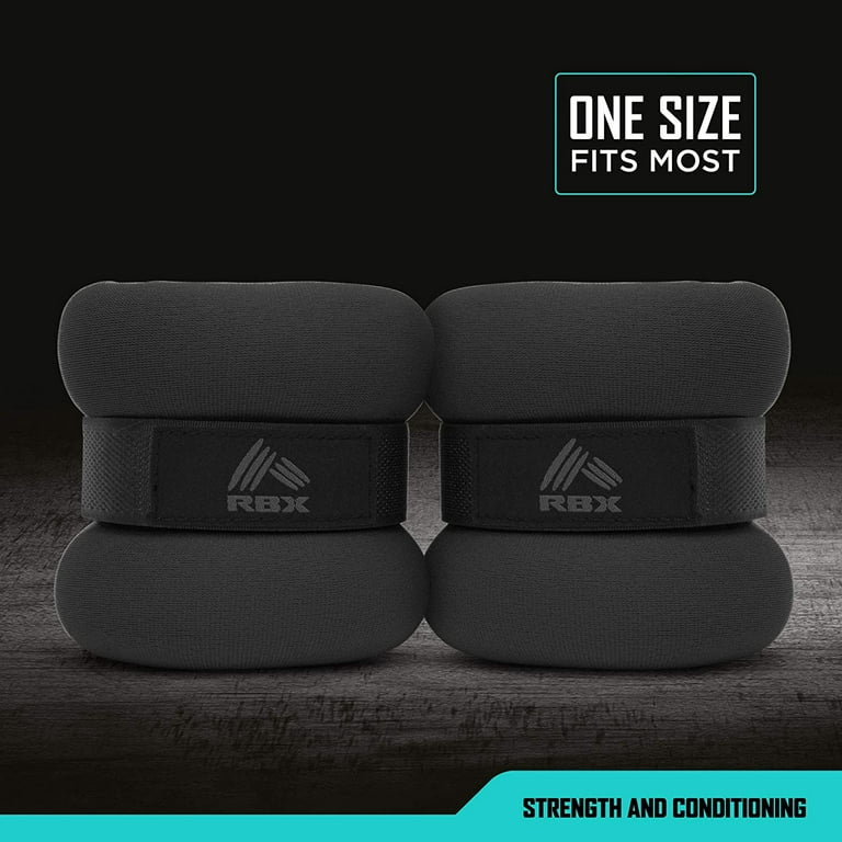 Pair of 1 pound wrist / ankle weights RBX strength conditioning