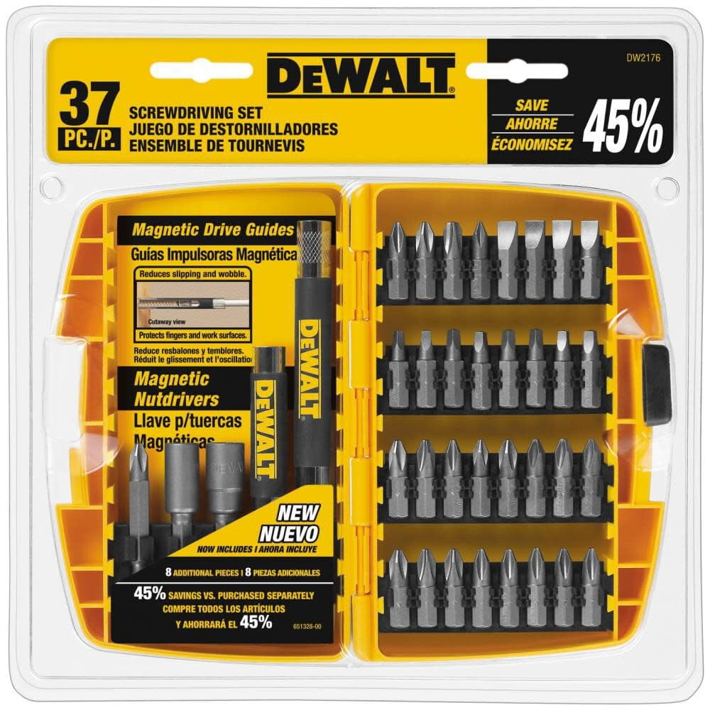 Dewalt Screwdriver Set, 37-Piece (Dw2176)