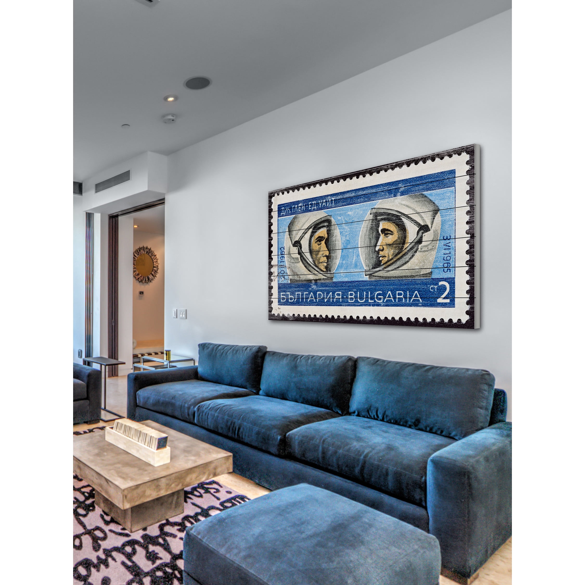 Strong Resolve Painting Print on White Wood