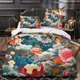 thumbnail image 3 of Ensembles de Literie Design Maison Strange Creatures Housse de Couette Imprimée pour Garçons Filles, Simple (68"x86 Pouces), 3 of 5