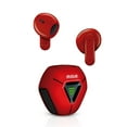thumbnail image 2 of RCA Wave-78 True Wireless Earbuds, Bluetooth, 20H Playtime, Red, 2 of 4