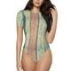 thumbnail image 1 of Balery Hardwood Body de cuello redondo de manga corta para mujer Tops de manga corta Tops básicos-Large, 1 of 7