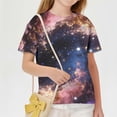 thumbnail image 4 of Hauts à Manches Courtes pour Garçons Filles Tout-Petits Enfants Col Rond T-Shirt Imprimé Polyester Spandex, 4 of 9
