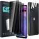 thumbnail image 1 of Chenchen 3 Pack Privacy Screen Protector for Motorola Moto G Power 5G 2023 With 3 Pack Camera Lens Protector, Anti Spy Tempered Glass 9H Hardness, Black Protector Anti Spy, Anti-Scratch, Bubble Free, 1 of 1