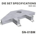 thumbnail image 2 of iCrimp 28-20AWG(0.08-0.5mm²) Dupont D-Sub JST Pin Crimping Plier SN-01BM, 2 of 5