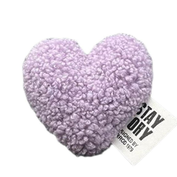 Universal Car Seat Back Hook - Love Heart Plush Design - Storage Solution for Clothes, Bags & More
