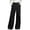 Black, variant on Womens Casual Linen Wrap Pants Thai Fisherman Yoga Beach Hippie Lightweight Gauze Loose Pant Summer Business Casual Trousers,Gray 2XL
