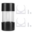 thumbnail image 1 of El tanque de agua cilíndrico de refrigeración por agua para computadora de 100 mm con diseño transparente, 1 of 10