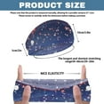thumbnail image 7 of COEQINE Galaxy Star Nurse Button Headband Women's Workout Headbands Non Slip Sport Sweatbands Yoga Hairbands Nurse Headband Men Sweatband for Running,Workout,Basketball, 7 of 7