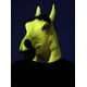 Masque Costume Adulte Cheval Jaune Sensible à la Lumière Noire – image 1 sur 1
