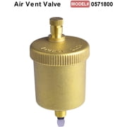 Hydro Master 1/8 inch Automatic Air Vent Valve, Brass Auto Float Valve