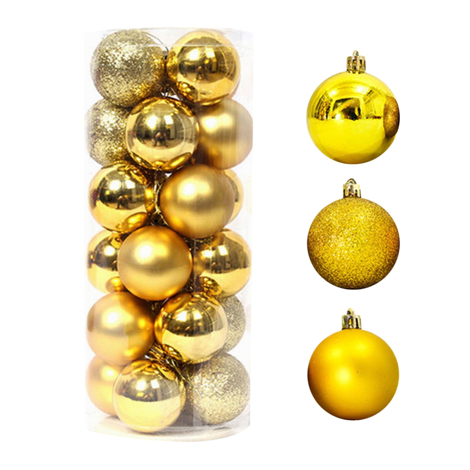 Pgeraug Pendants 24PC Christmas Ball Ornaments Christmas