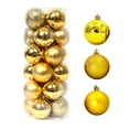 thumbnail image 2 of 24PC Christmas Ornaments Christmas Decorations Tree Mini Easter Decorations Easter Flowers Fresh Cut Christmas Decorations Set Christmas Mailbox Garland Rosary Beads for Car, 2 of 3