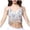 Silver, variant on Women Performance Belly Latin Dance Tassel Blouse Top Tee Shirts, Silver
