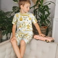 thumbnail image 4 of Balery Farm Bee Cute Honey Conjunto de Pijama Infantil de Manga Corta con Estampado – Ropa de Dormir de Algodón Suave-Large, 4 of 6