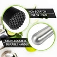 thumbnail image 5 of Professional Grade Mojito Masher, Stainless Steel Cocktail Muddler, Food Grade Safe Grid Texture, Ergonomic Design For Comfort, Compact Size For Easy Storage, 5 of 5