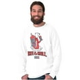 thumbnail image 5 of Icee And Chill Vintage Polar Bear Long Sleeve TShirt Men Women Brisco Brands L, 5 of 6
