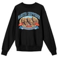 thumbnail image 5 of Naruto Shippuden Naruto Hokage Rock Crew Neck Long Sleeve Navy Fleece Adult Sweatshirt-XL, 5 of 7
