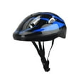 thumbnail image 2 of Luwecf Children Bicycle Helmet Teenagers Skateboard Helmet Shockproof Lightweight Skate Black Blue, 2 of 9