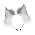 thumbnail image 2 of Aro para el pelo con decoración de orejas Yinane Gris, 2 of 8
