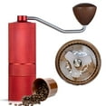 thumbnail image 2 of Manual Coffee Bean Grinder 12 Coarseness Settings Stainless Steel Core Burr Coffee Grinder Portable Double Bearing Positioning Hand Coffee Grinder Suitable Use for Home / Office and Travel, 2 of 7