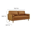 thumbnail image 3 of Kellan Sofa in Walnut Tan, 3 of 9