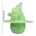 thumbnail image 6 of 3D Printed Halloween Pumpkin Figurine Colorful Bat Witch Hat Pumpkin Head Fidget Toy Home Office Desktop Decoration Party Ornament, 6 of 8